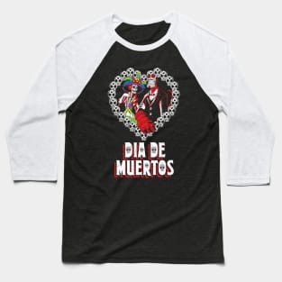 Dia de Muertos Baseball T-Shirt